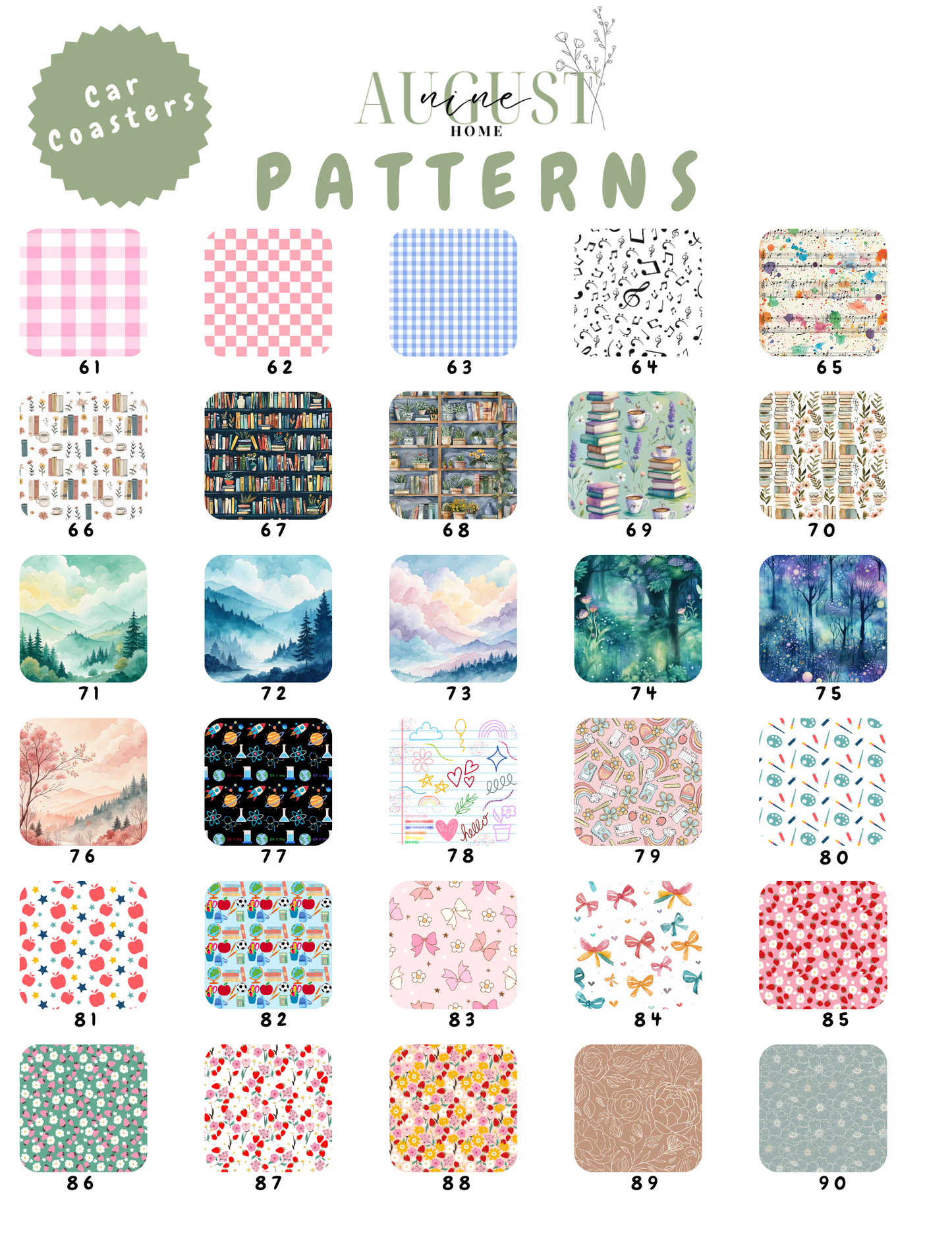 Car Coasters (Set of 2)