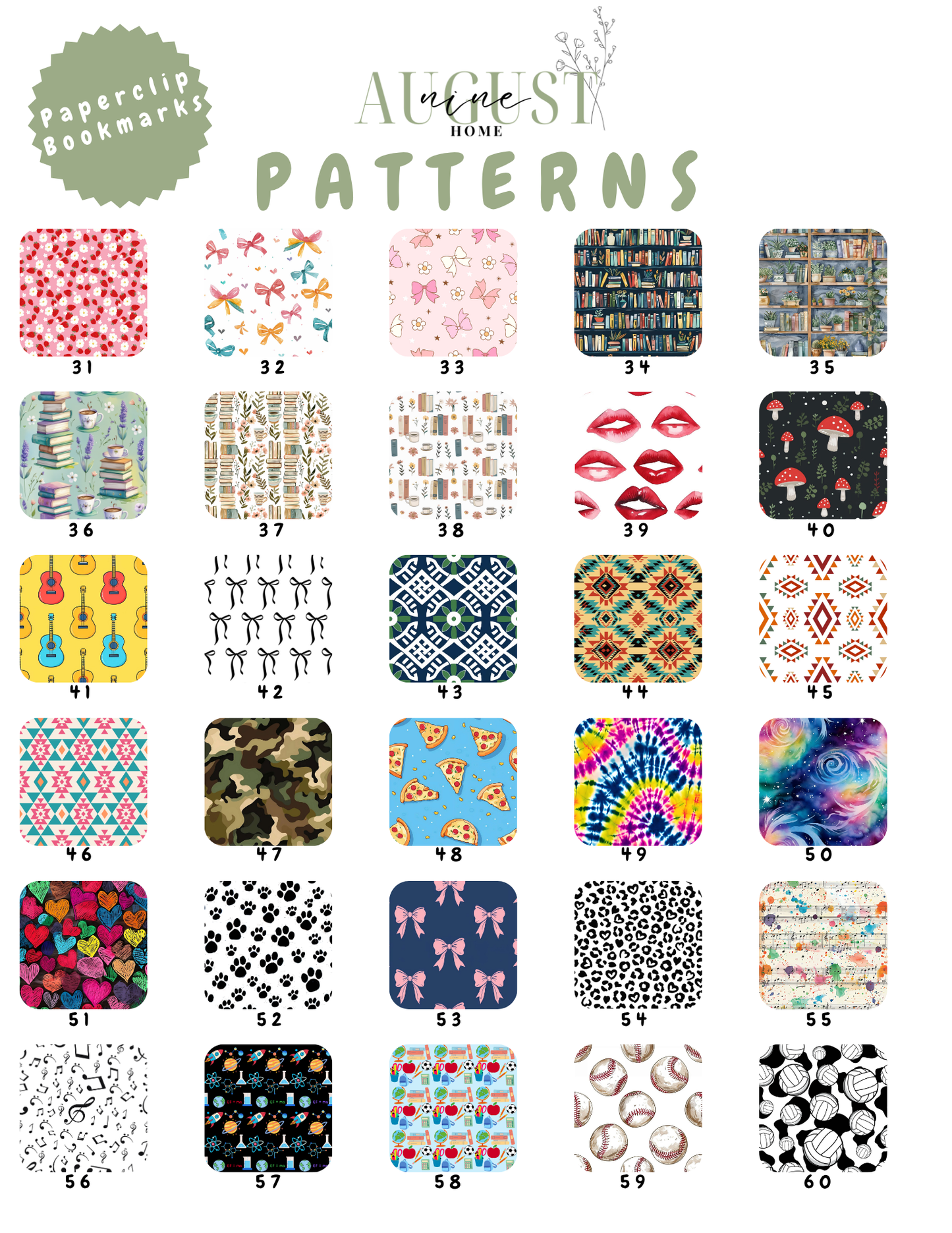 Jumbo Paper Clip Bookmarks