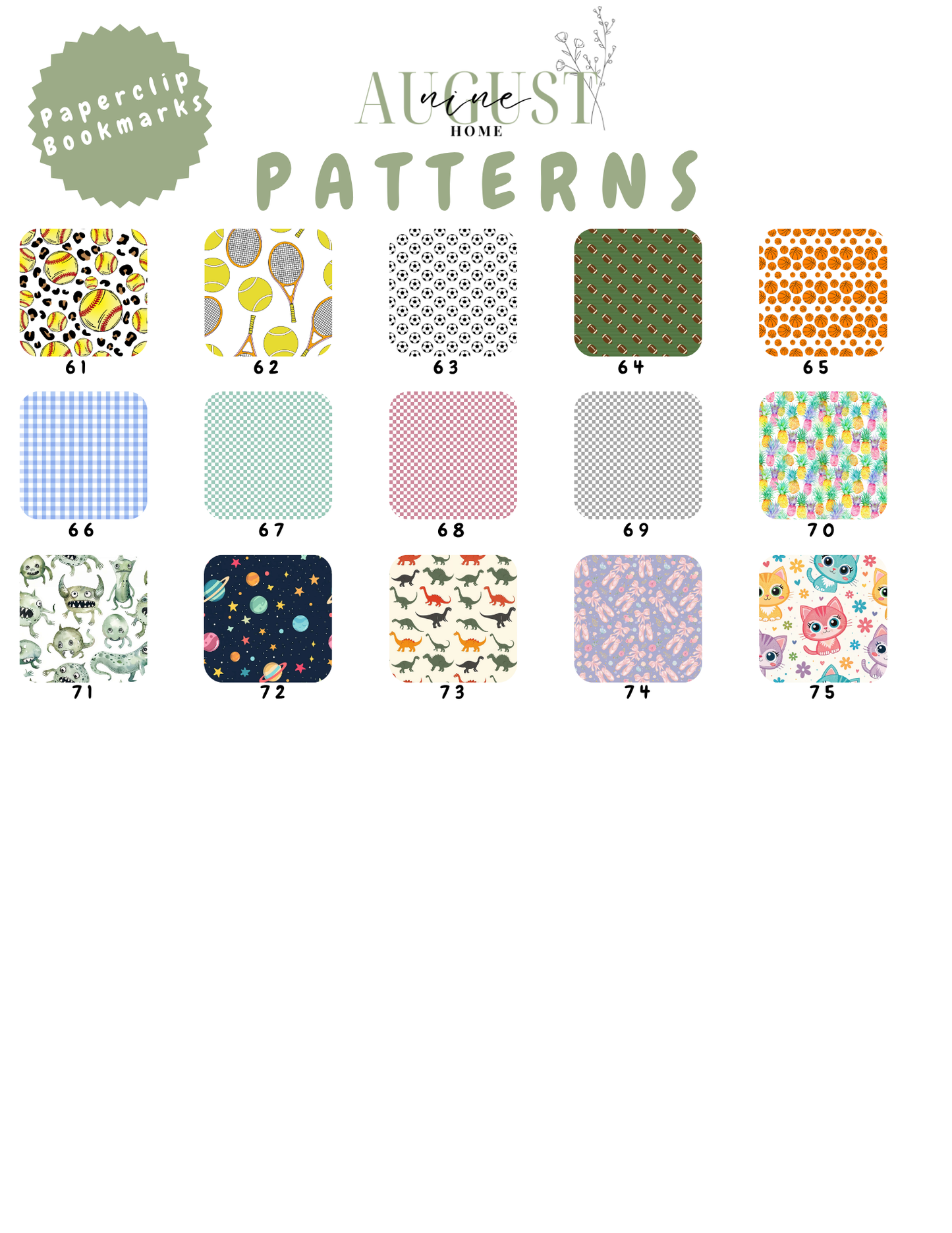 Jumbo Paper Clip Bookmarks