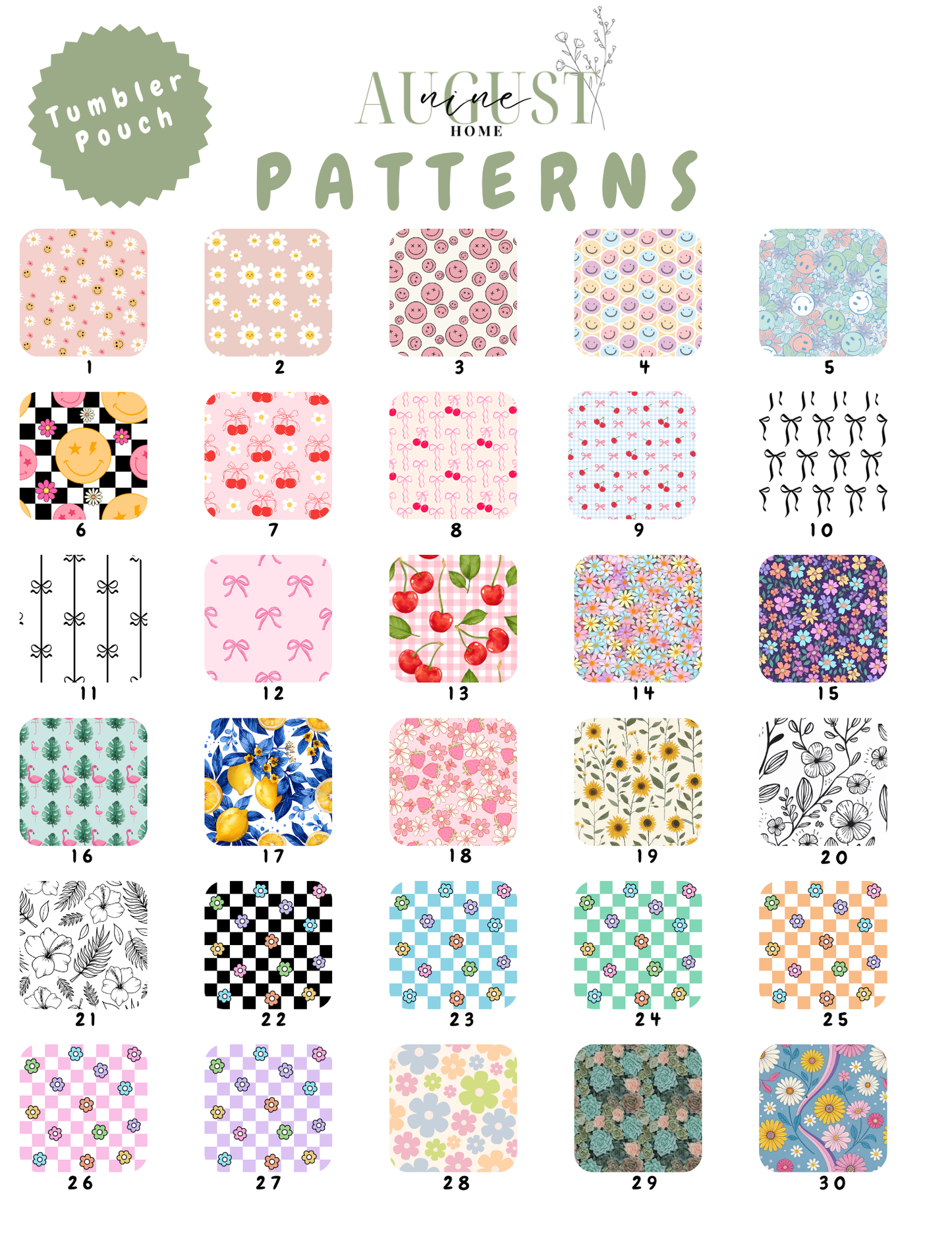 ☕✨Tumbler Pouch💖