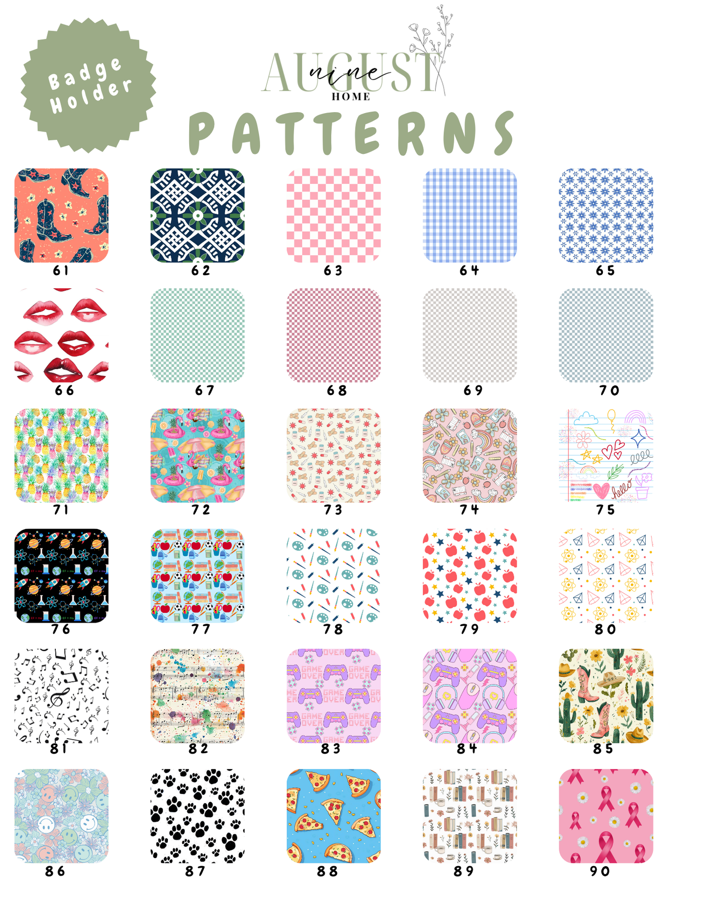 🪪 Badge Holder + Black Lanyard 🖤