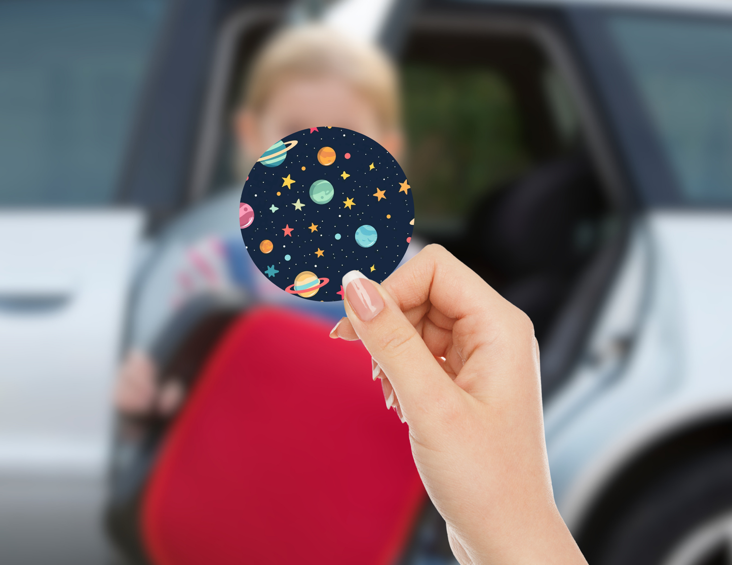 🚗✨ Kids Car Coasters✨  Made Just for Little Riders! (Set of 2)