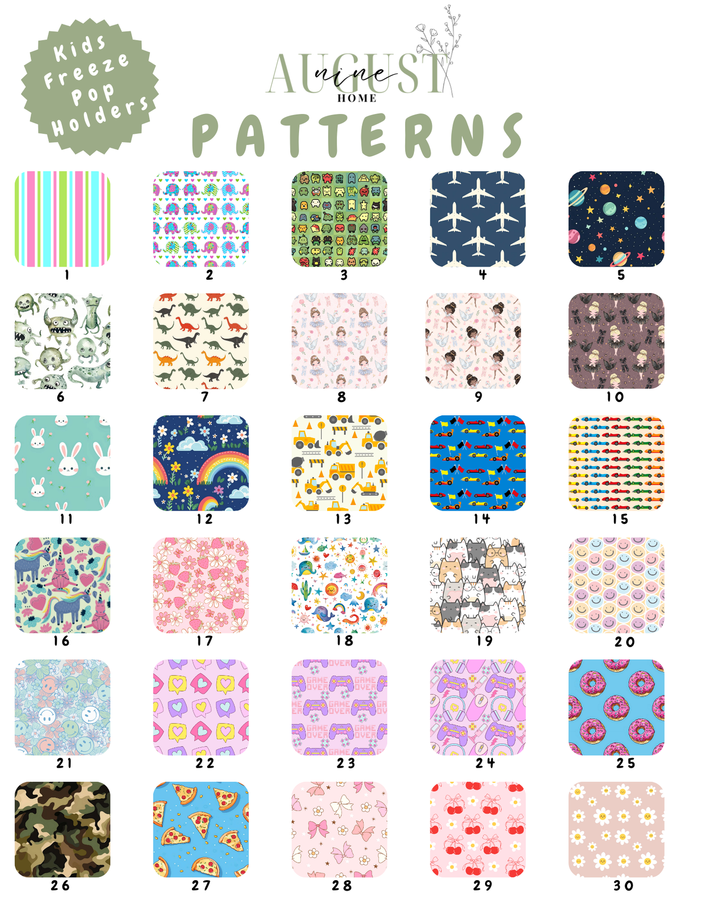 🧊 Kids Freeze Pop Holders ✨