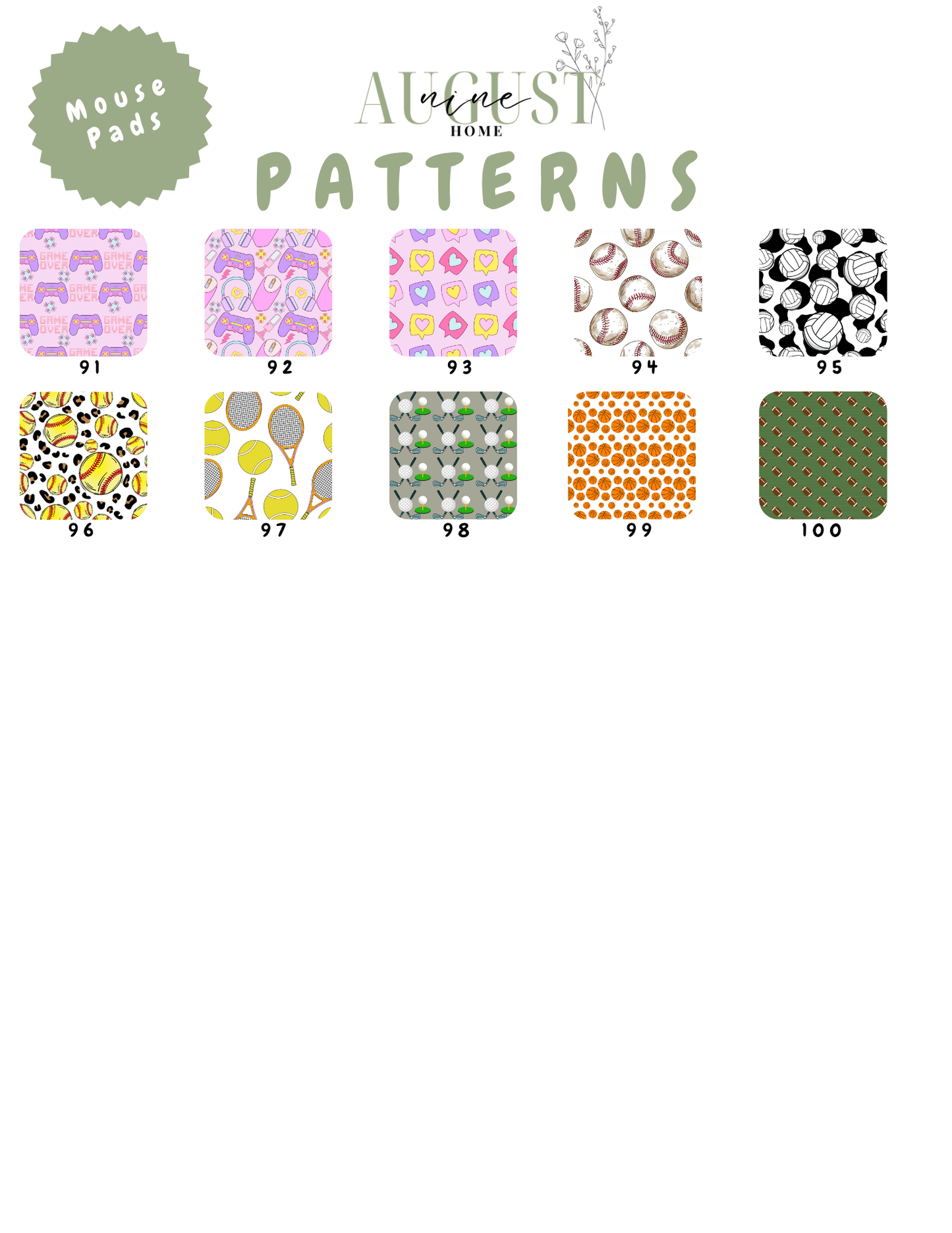 🖱️Mouse Pads💻