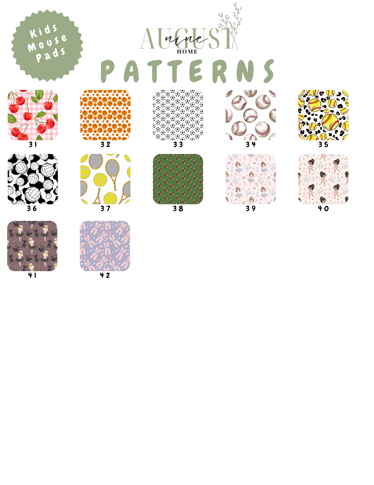 🖱️ Kids Mouse Pads🐻  Fun Desk Vibes for Little Creators! 🌟