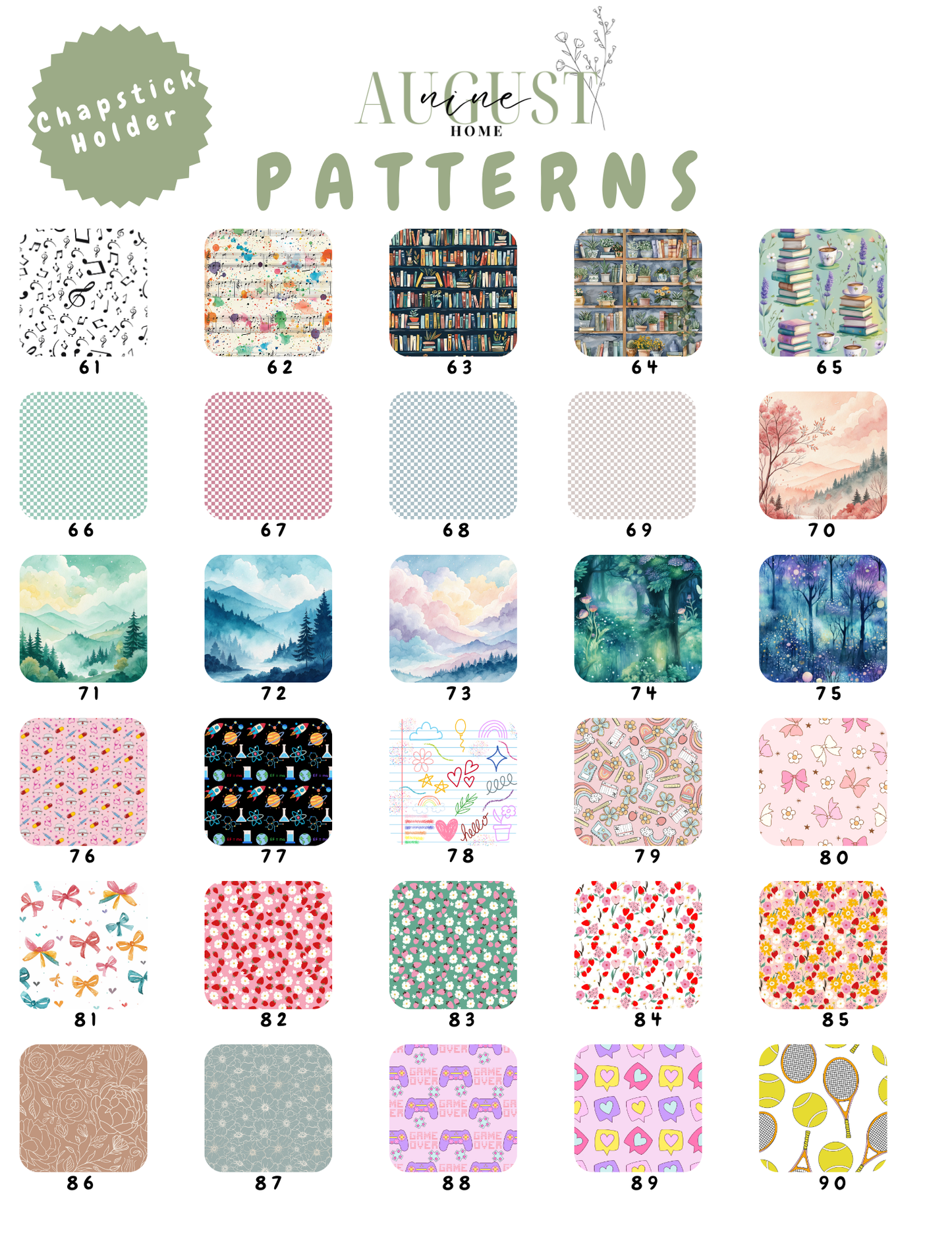 💋Chapstick Holder Keychain💋