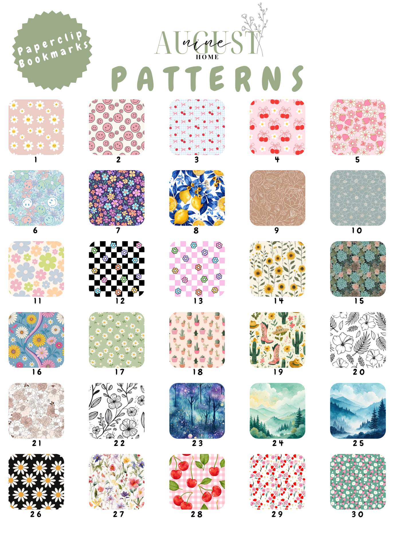 Jumbo Paper Clip Bookmarks