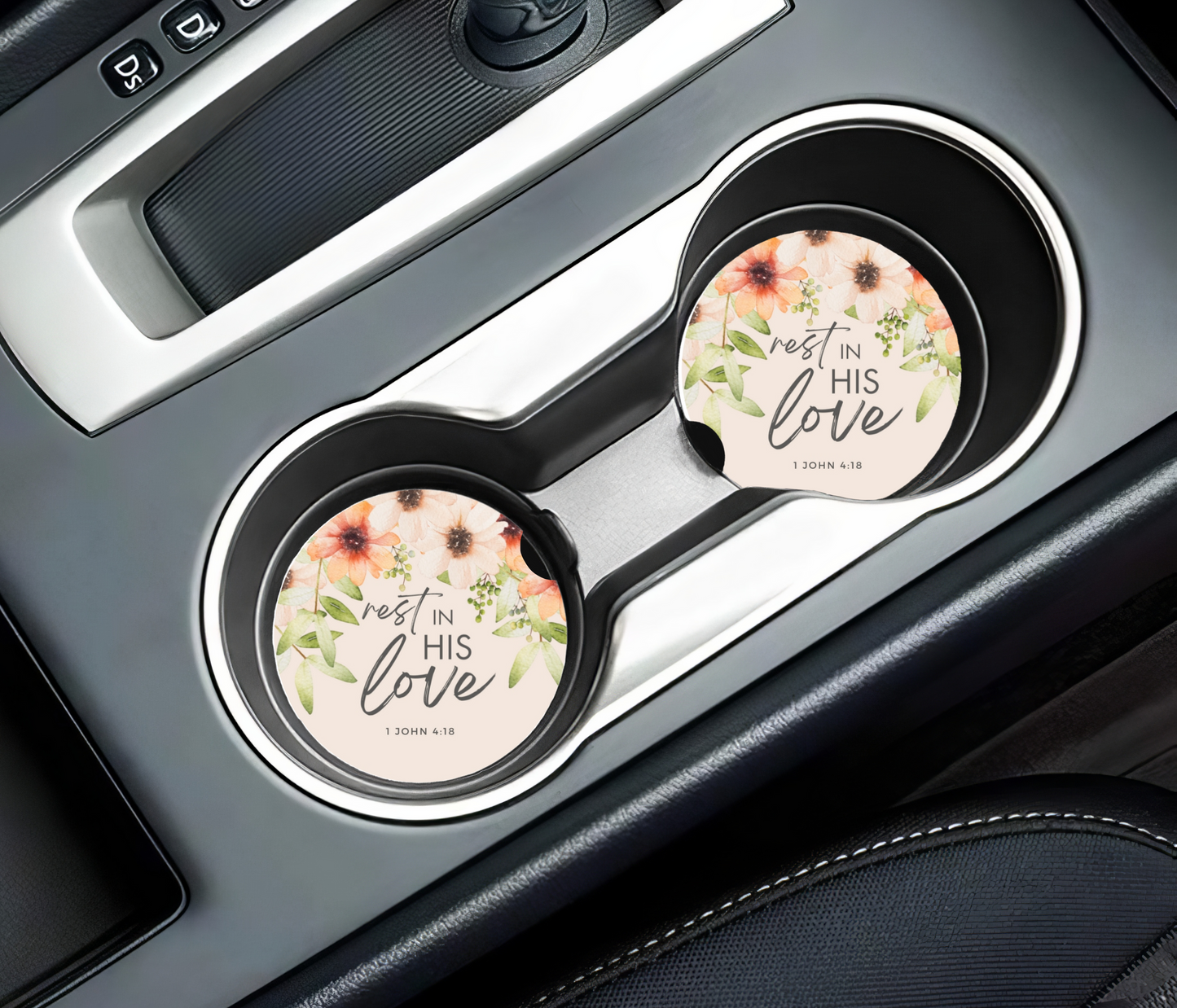 Bible Verse Car Coasters