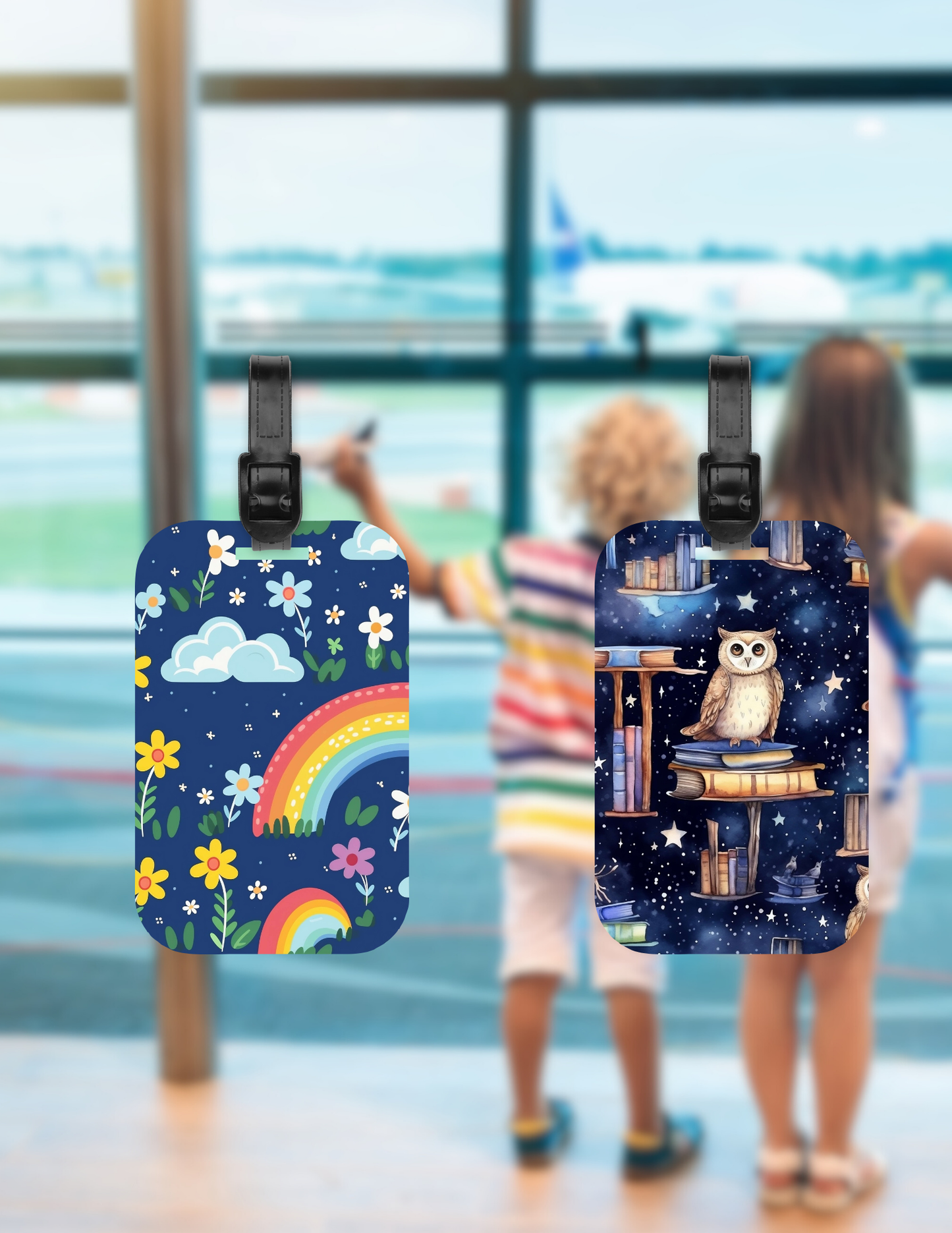 ✨🧒 Kid Luggage Tags – Travel Just Got Cuter! 🎒🌈