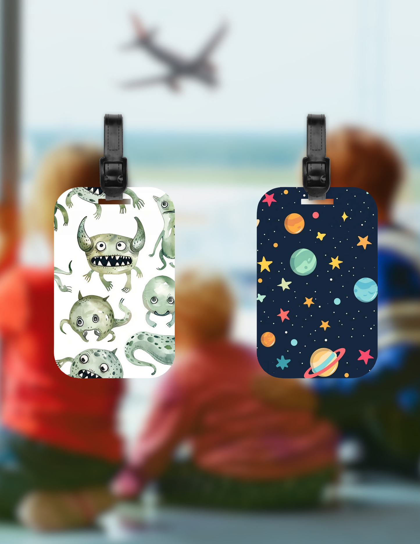 ✨🧒 Kid Luggage Tags – Travel Just Got Cuter! 🎒🌈