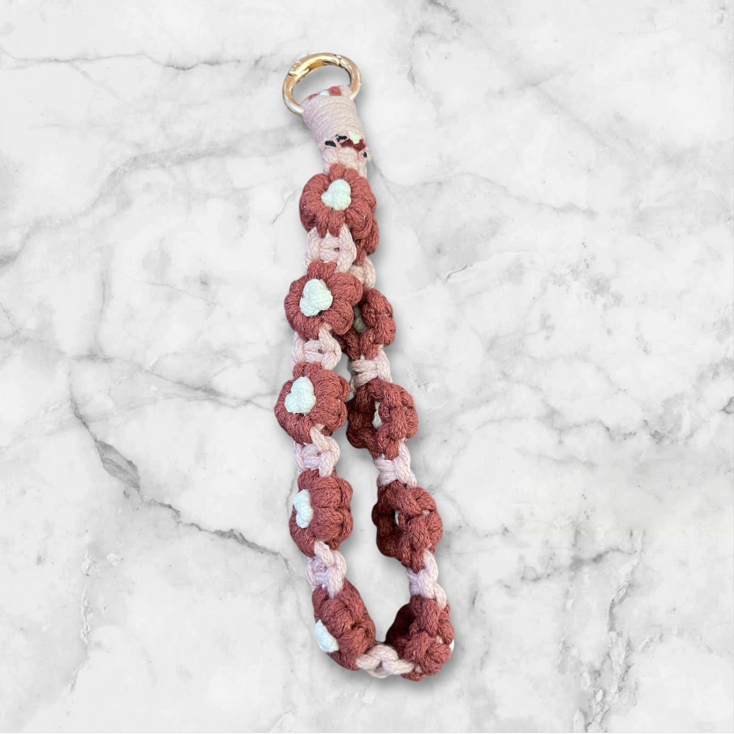 Boho Macrame Wristlet