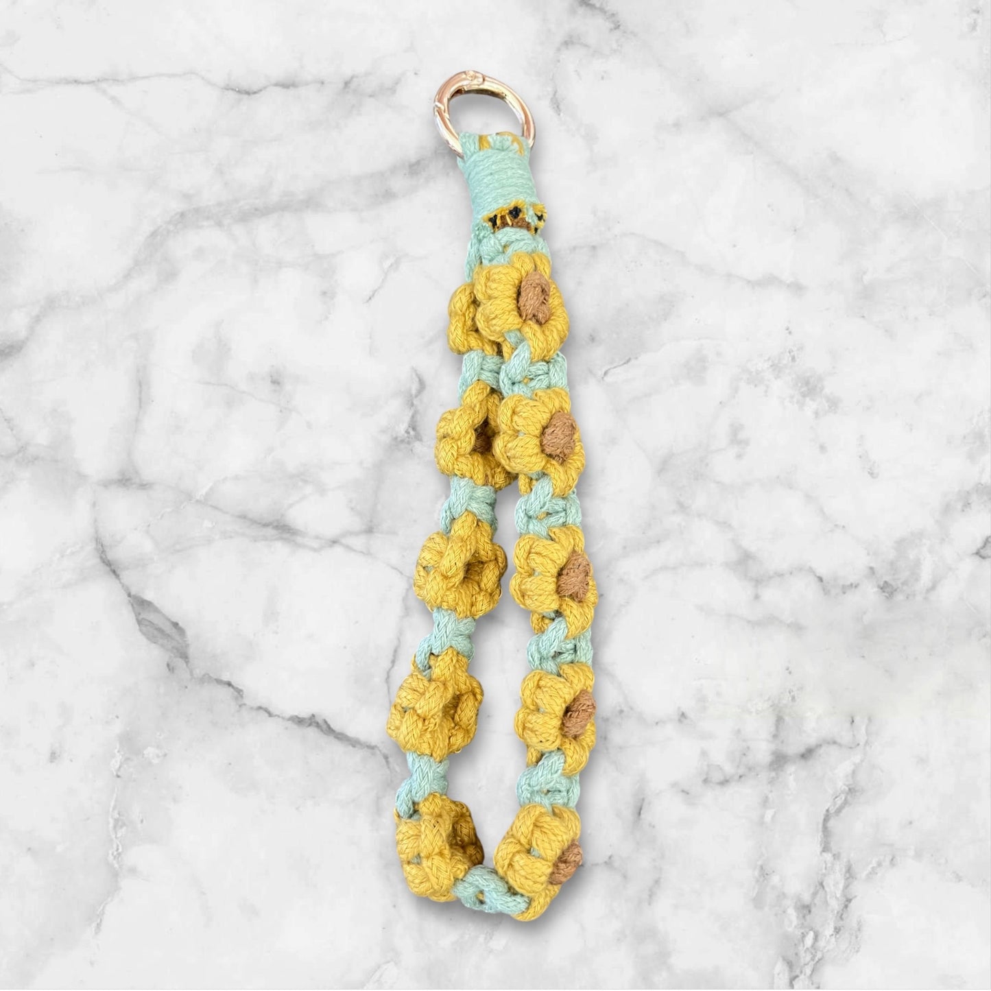 Boho Macrame Wristlet
