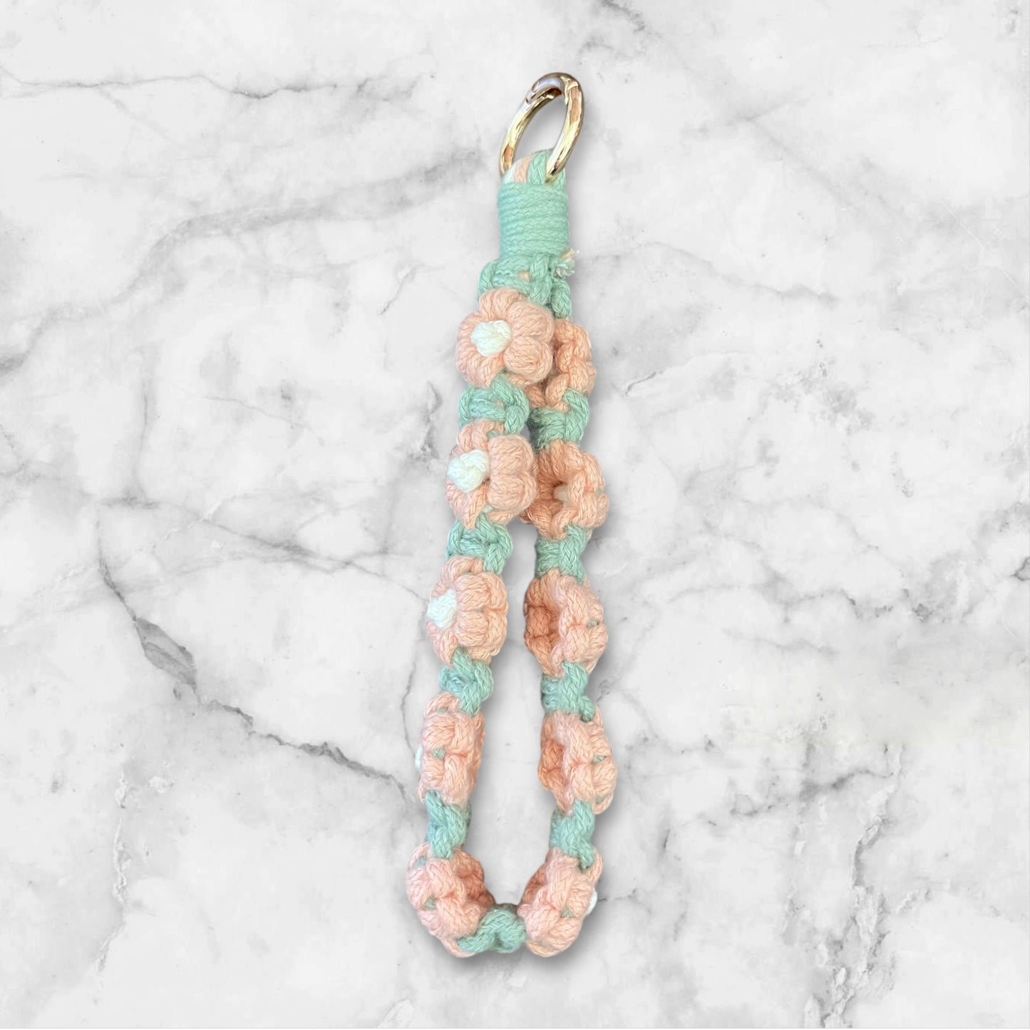 Boho Macrame Wristlet