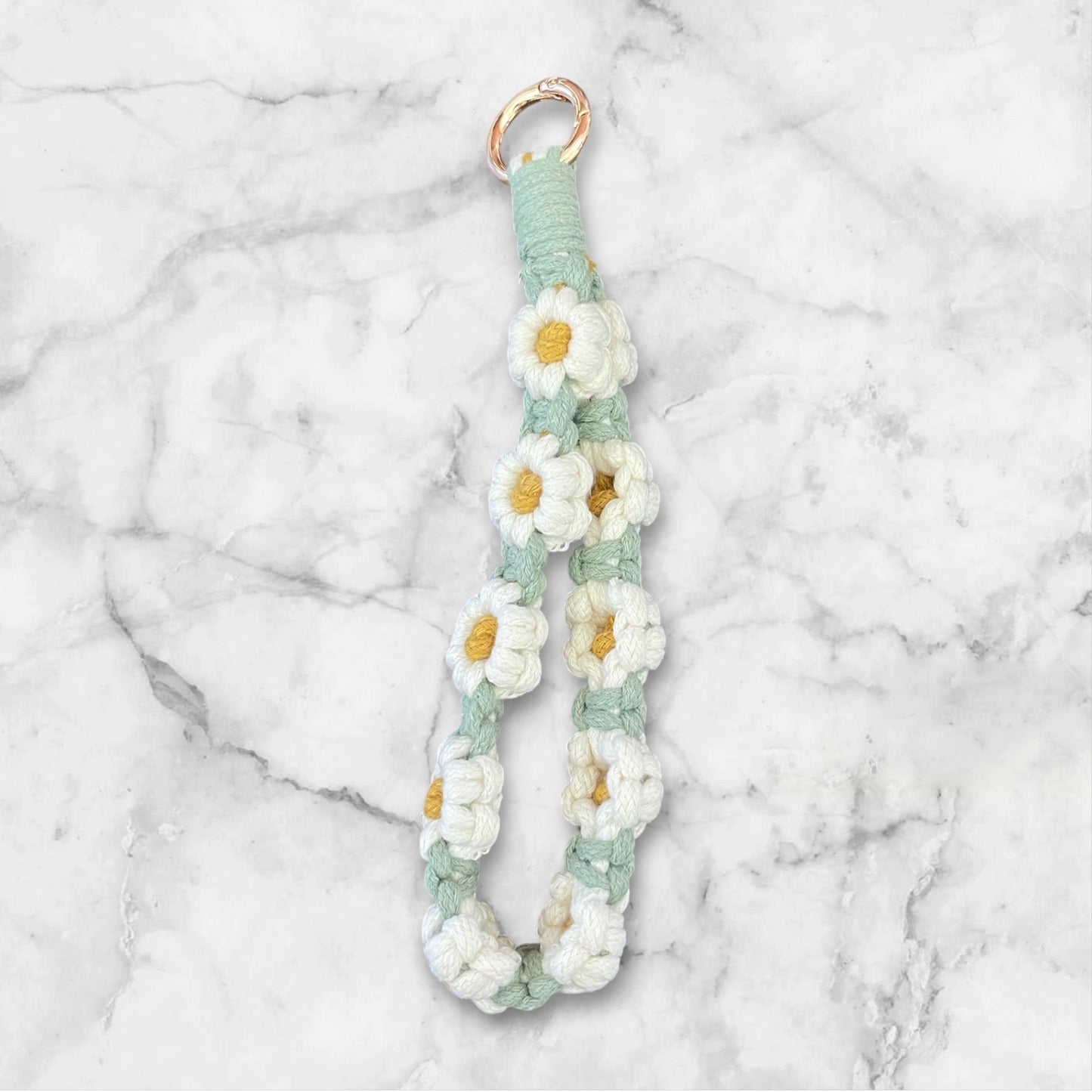 Boho Macrame Wristlet