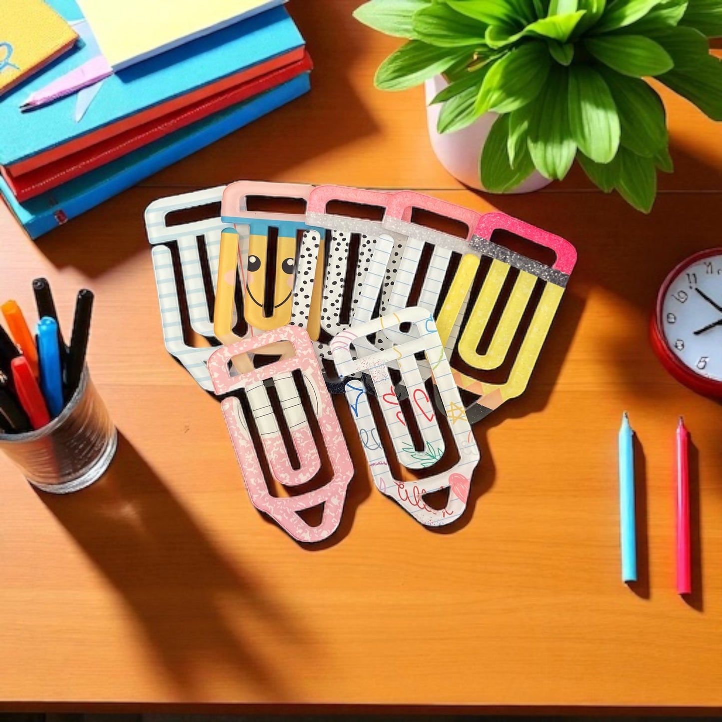 Jumbo Pencil Bookmarks