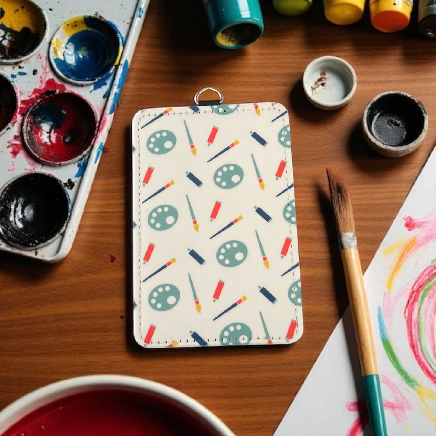 Teacher ID Badge Holder with Lanyard