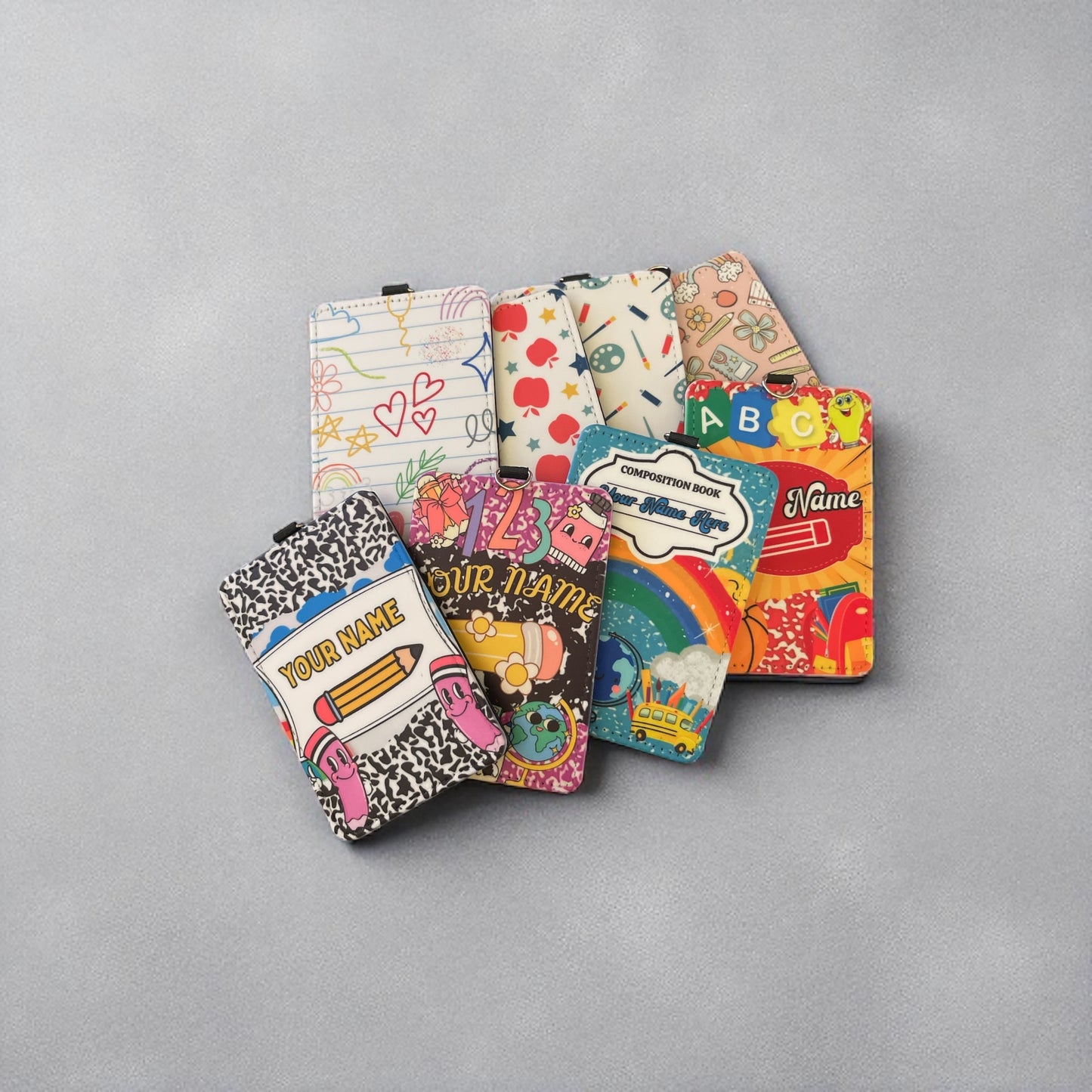 Teacher ID Badge Holder with Lanyard