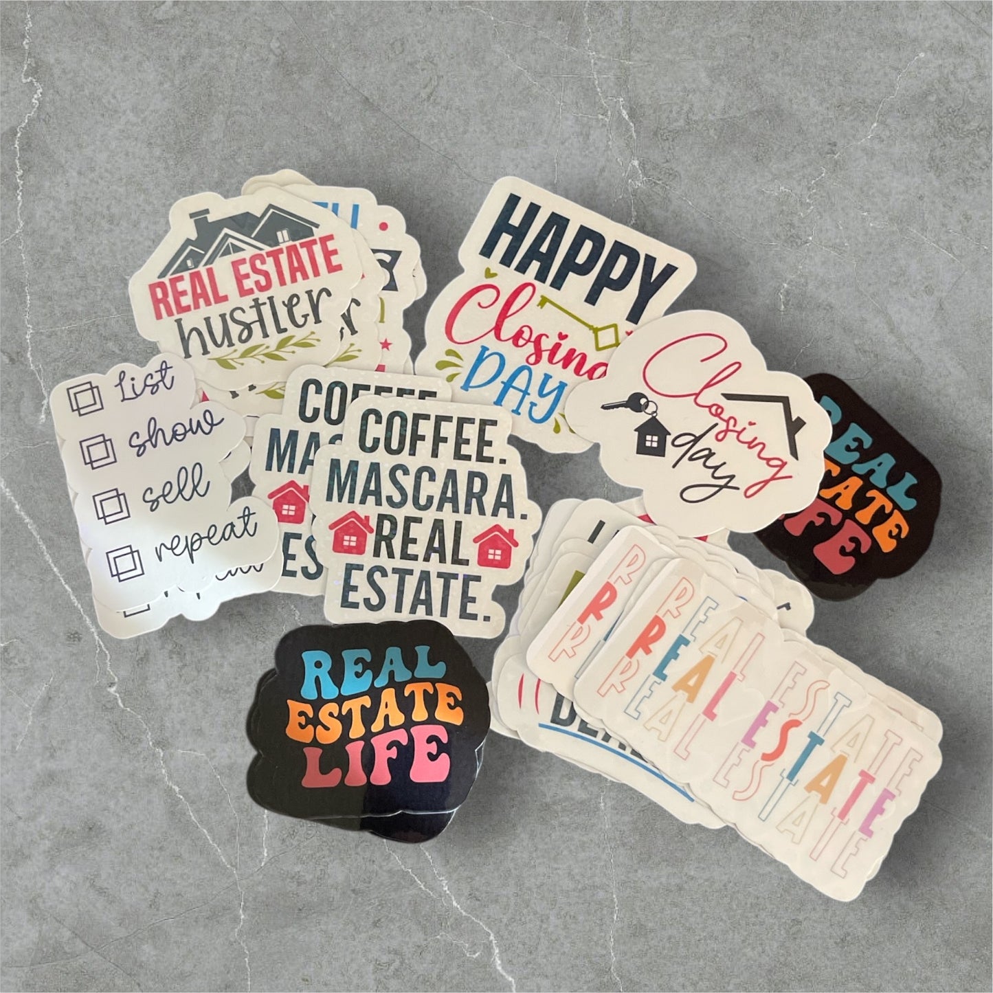 Real Estate Sticker Collection
