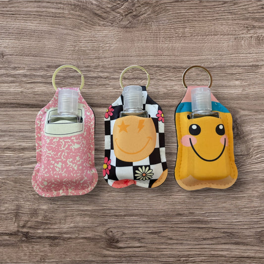 Hand Sani Holder | Back to School Designs for Kiddos