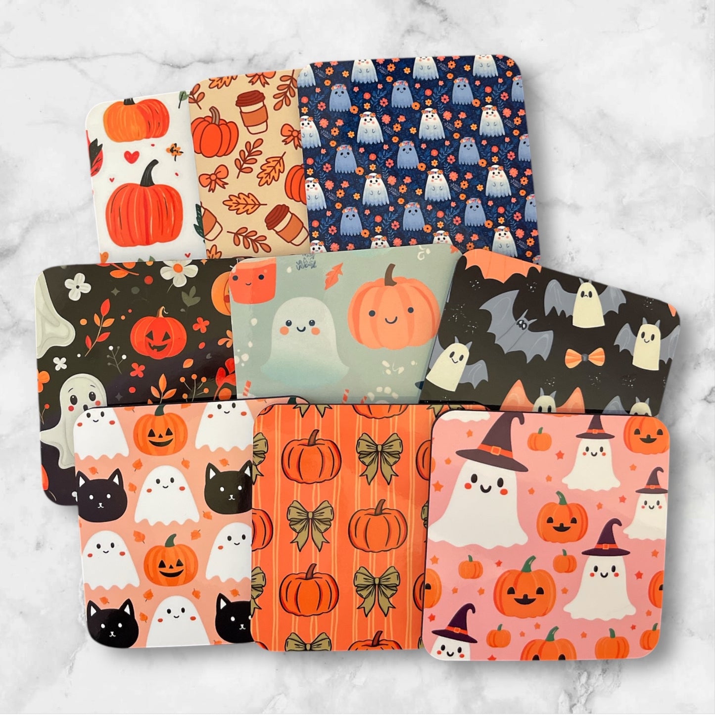 House Coasters | Fall & Halloween