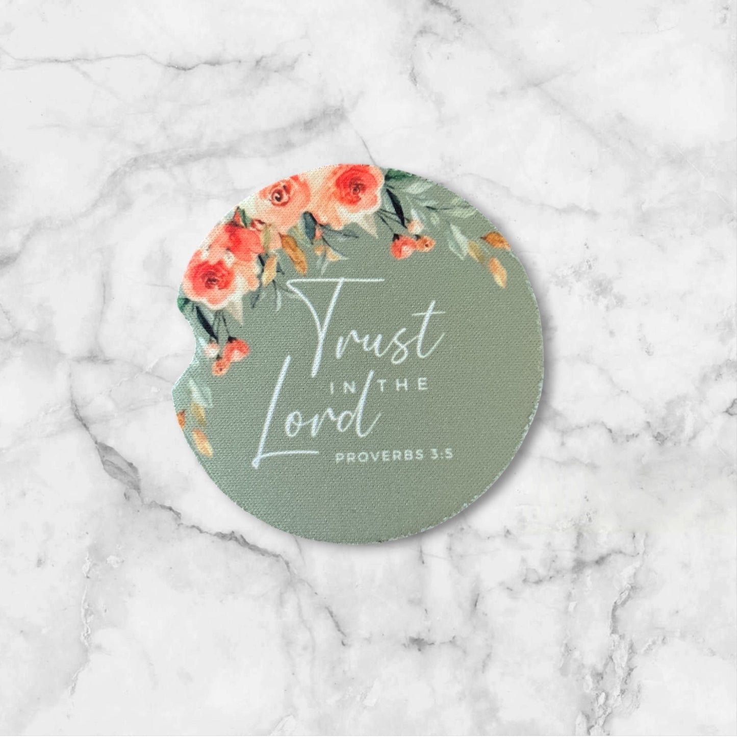 Bible Verse Car Coasters