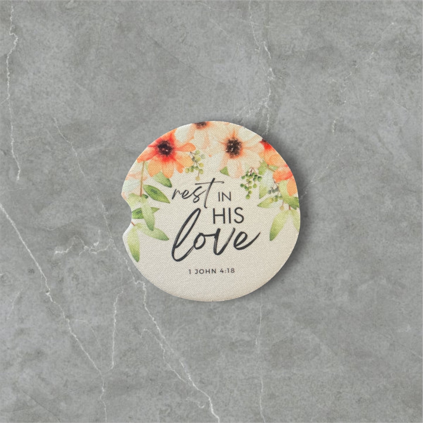 Bible Verse Car Coasters