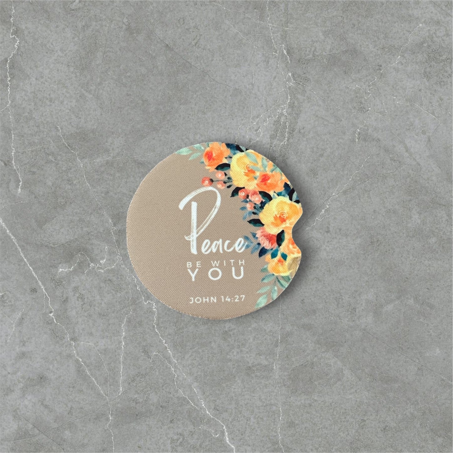 Bible Verse Car Coasters