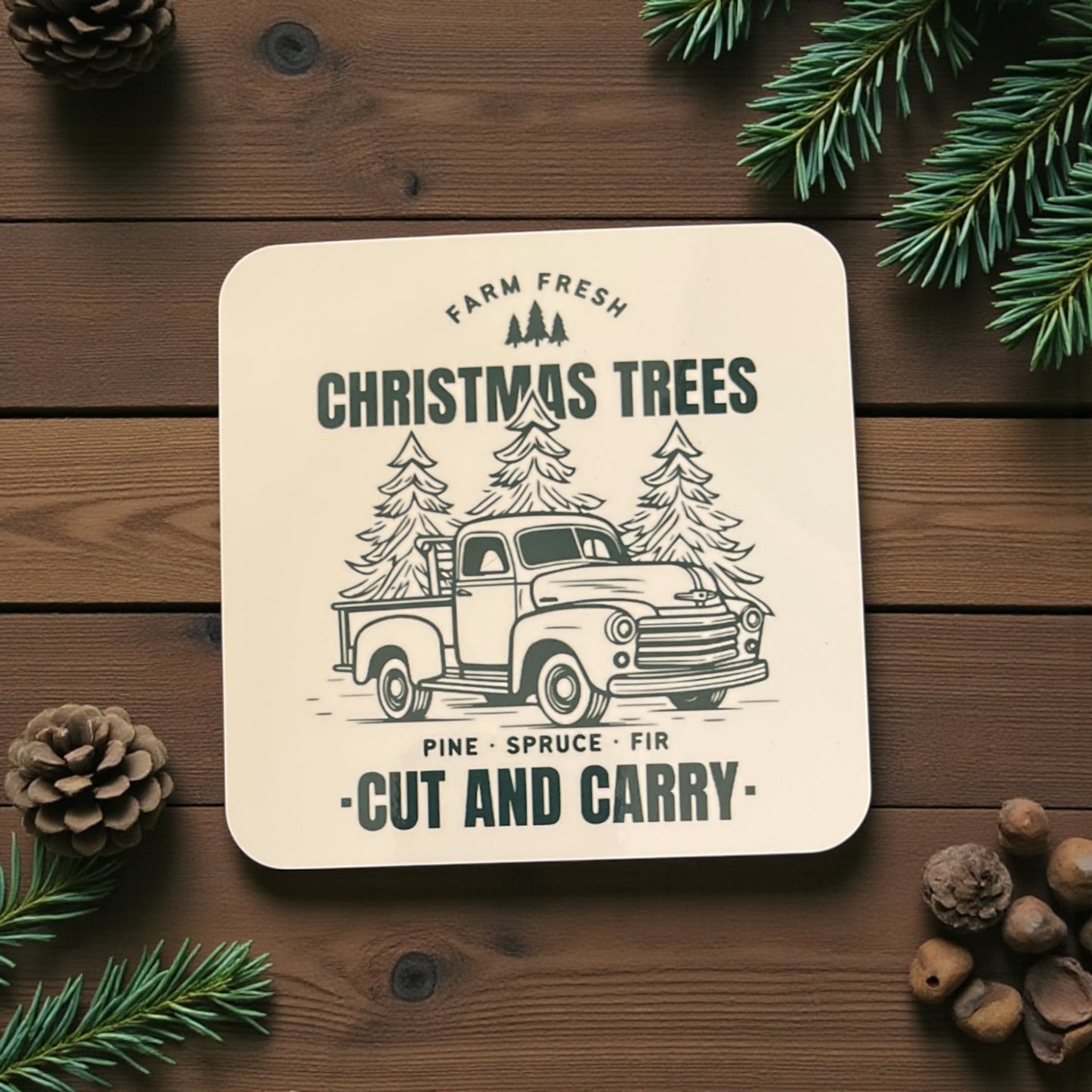 House Coasters | Christmas