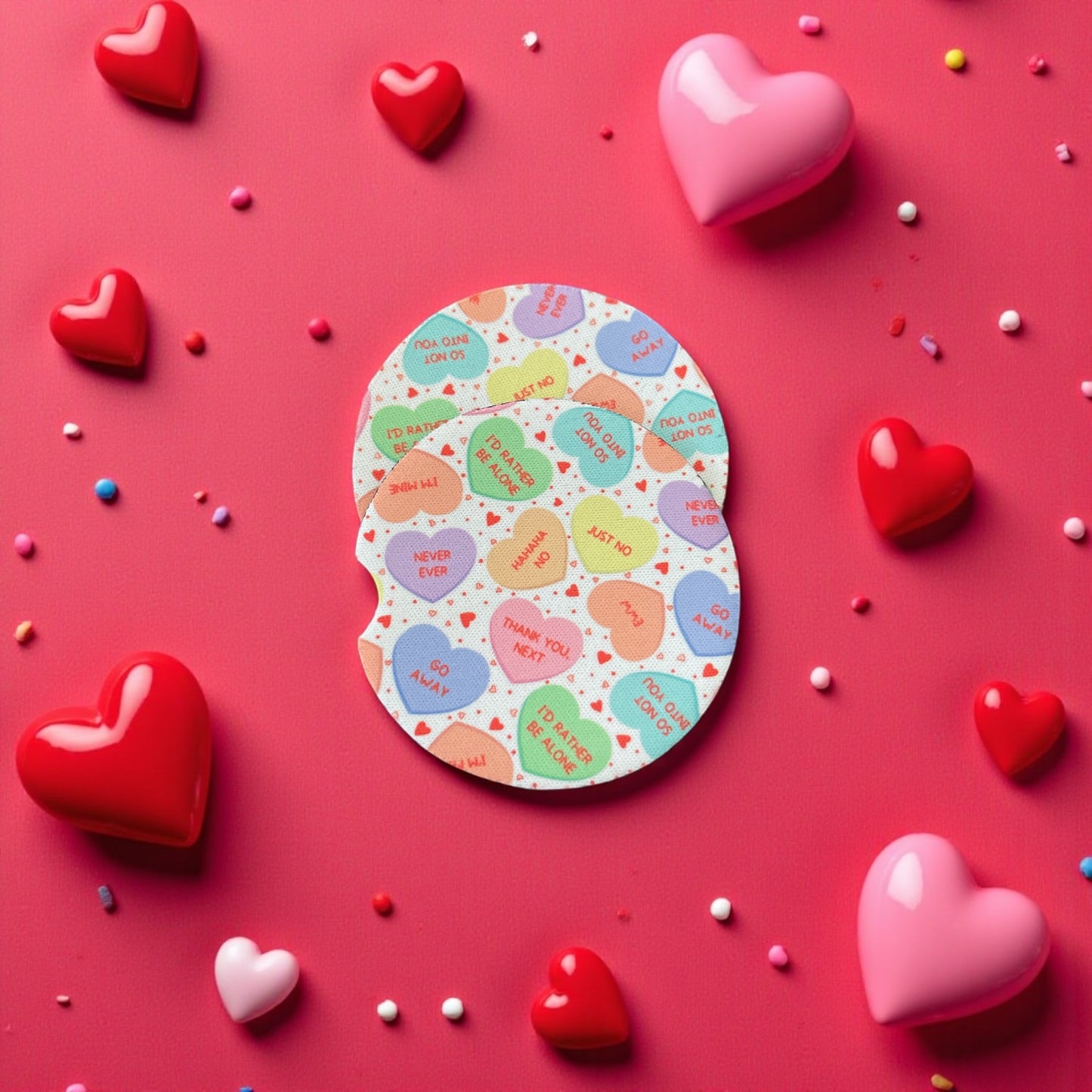 Car Coasters | Valentine's Day
