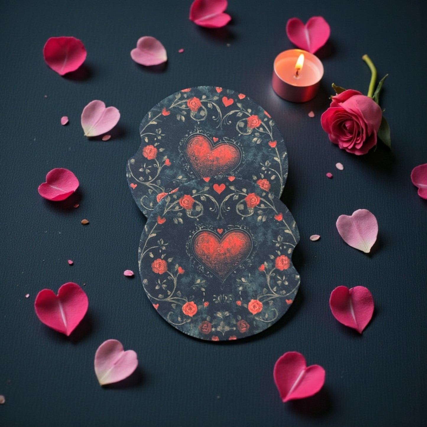 Car Coasters | Valentine's Day