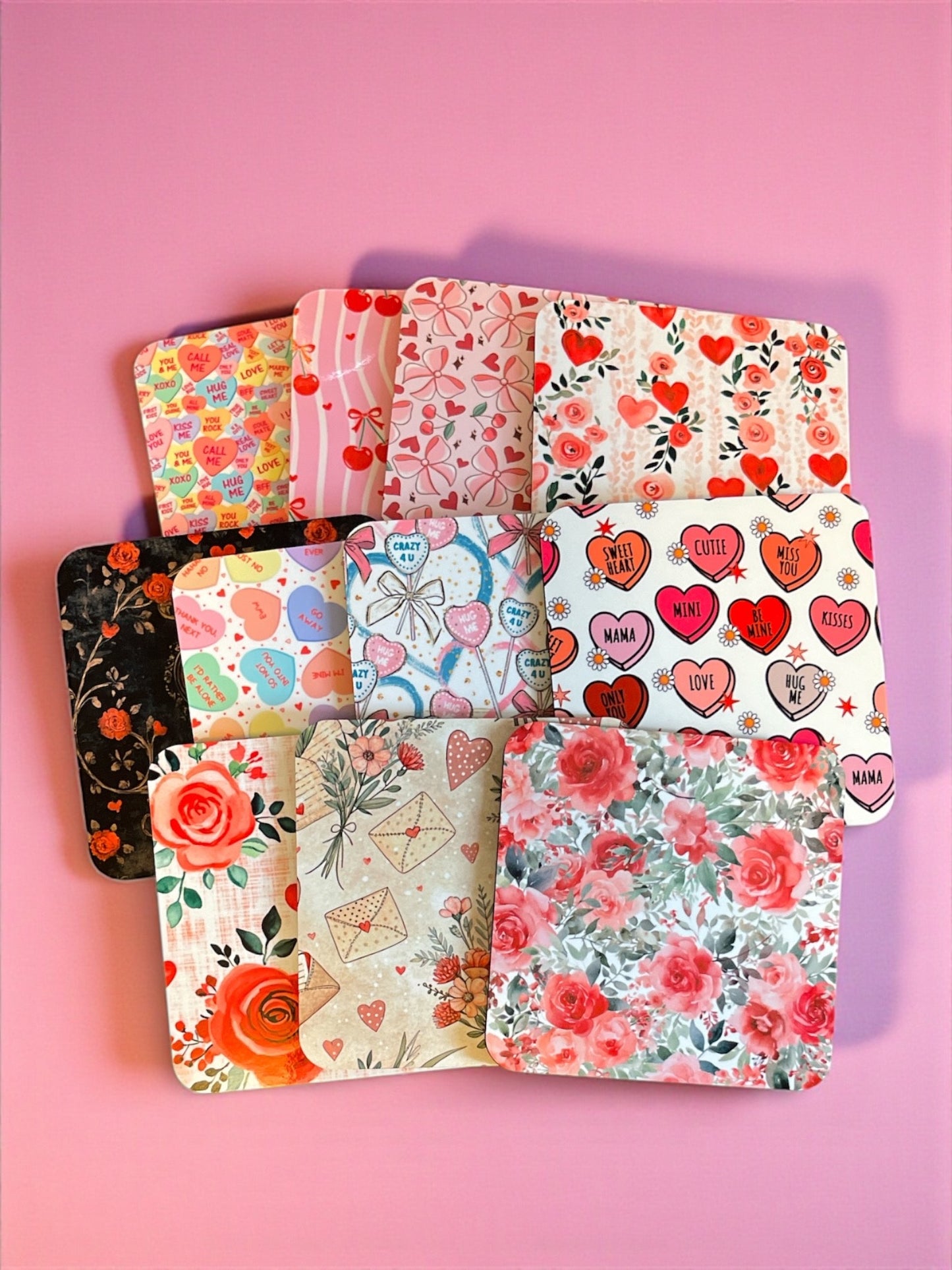 House Coasters | Valentine's Day