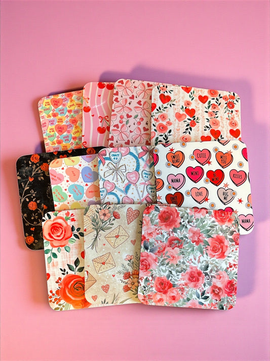 House Coasters | Valentine's Day