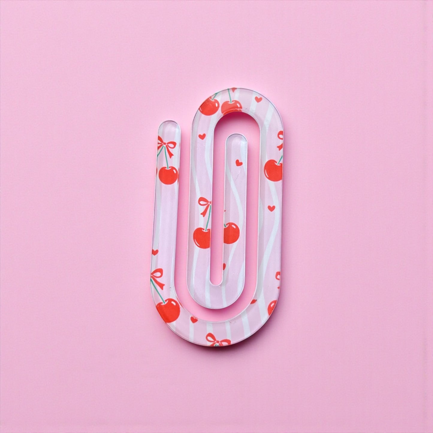 Jumbo Paper Clip Bookmarks | Valentine's Day